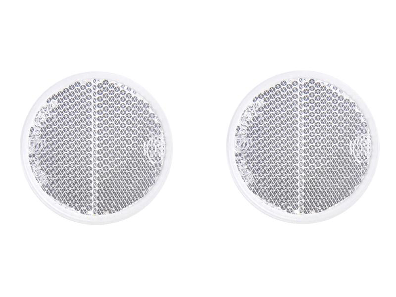 ProPlus ronde zelfklevende reflector - White