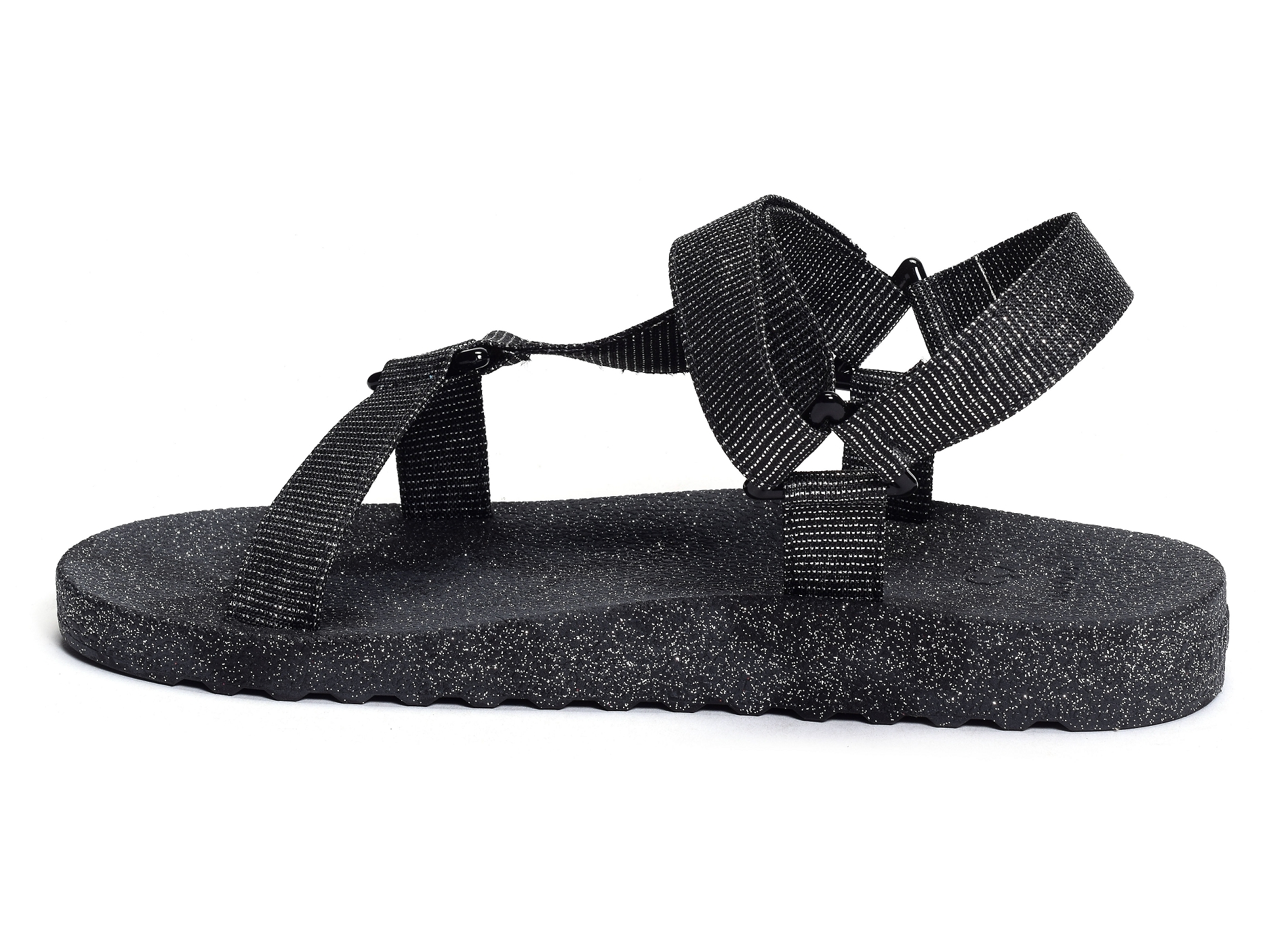 Manos glitter noir