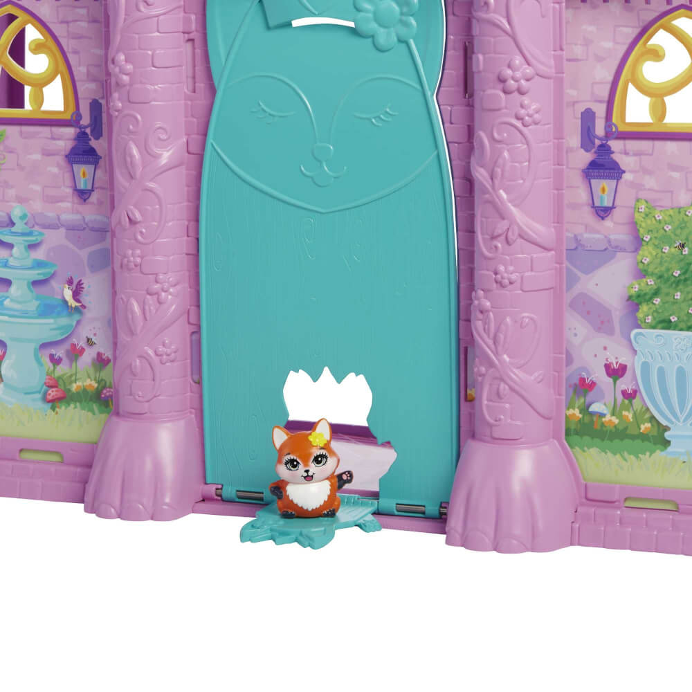 Mattel GYJ17 Enchantimals Royals Ballzauber Schloss mit Felicity Fox & Flick