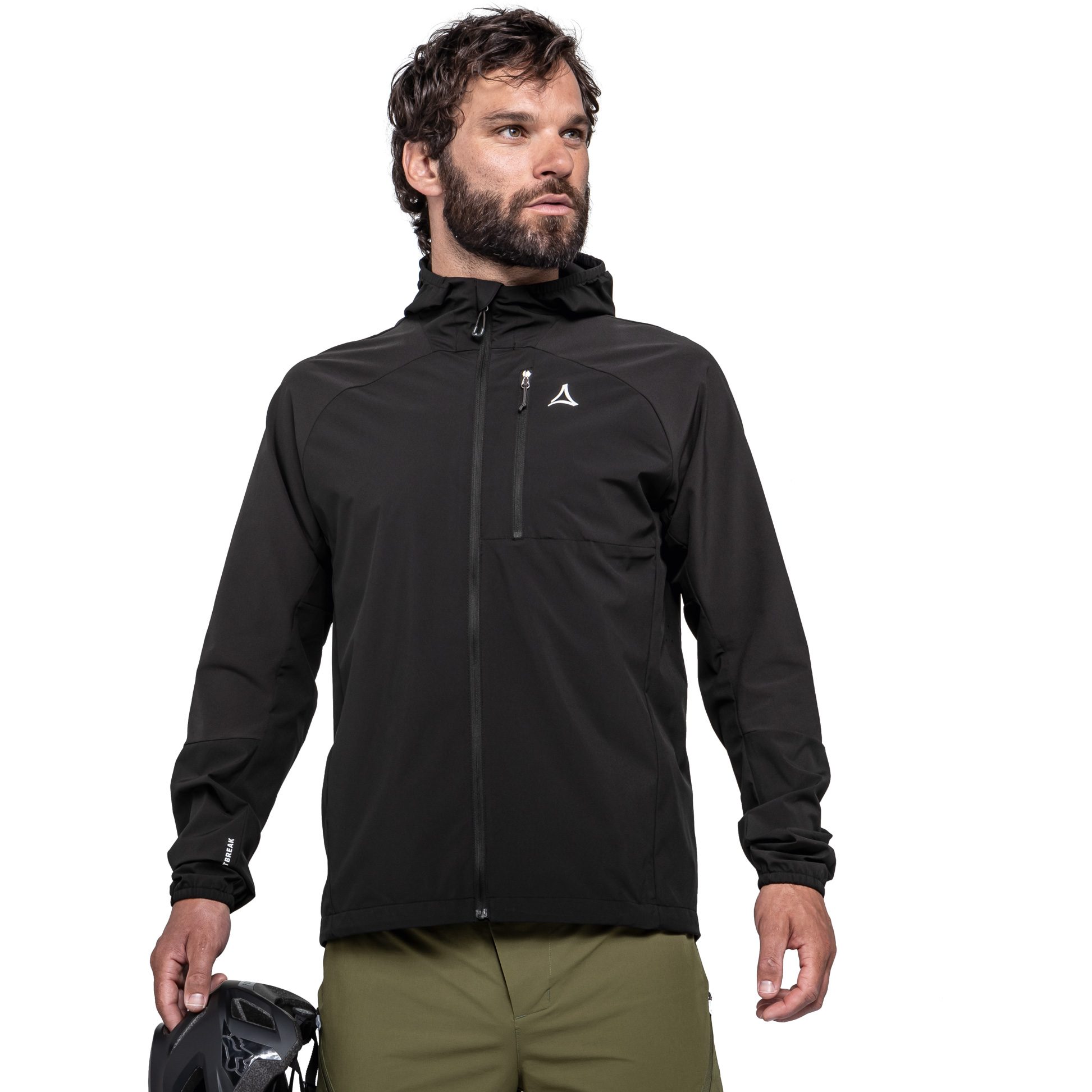 Schöffel Mamry Bike Windbreaker Herren schwarz