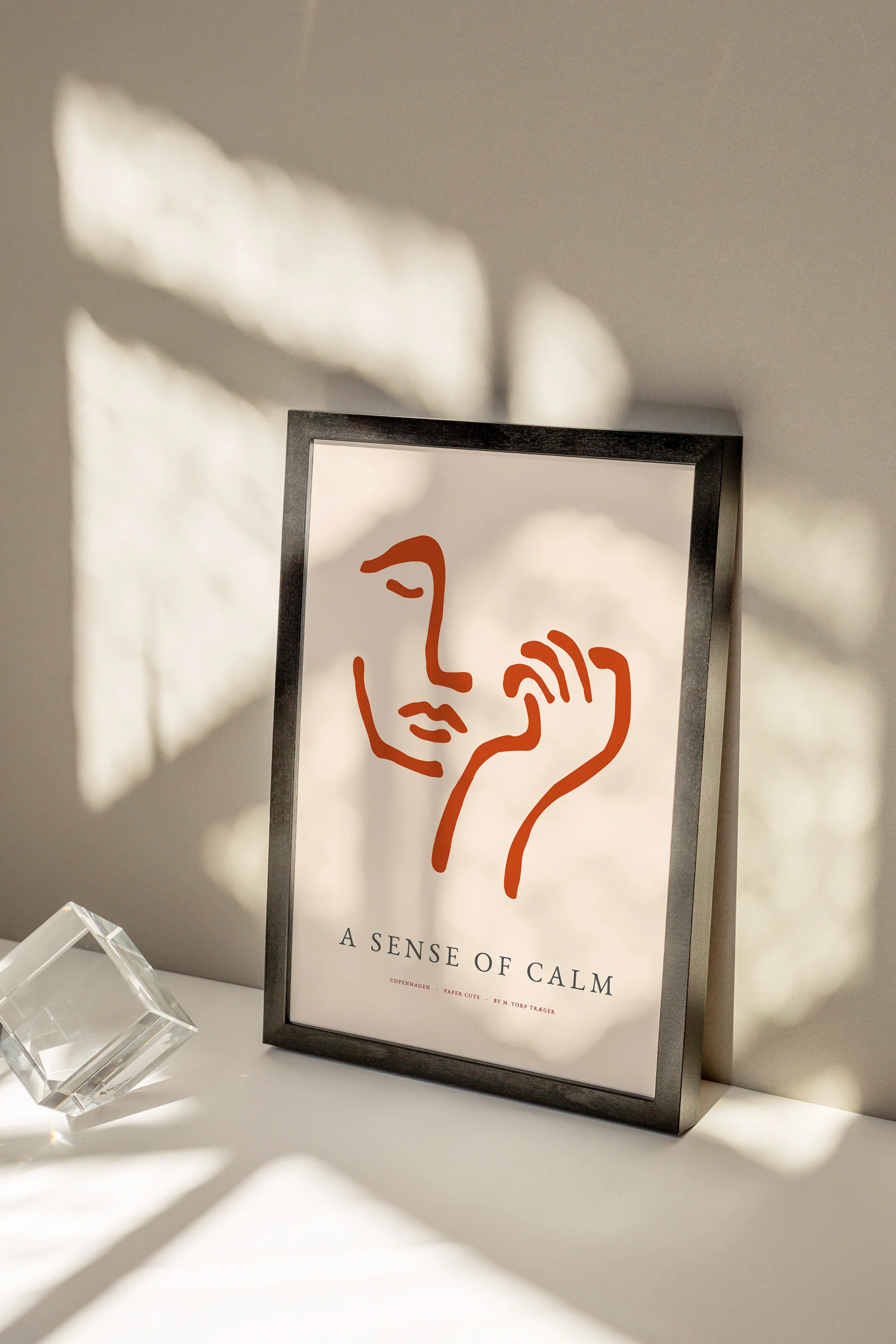 Poster & Frame  Mie & Him plakat - A sense of calm
