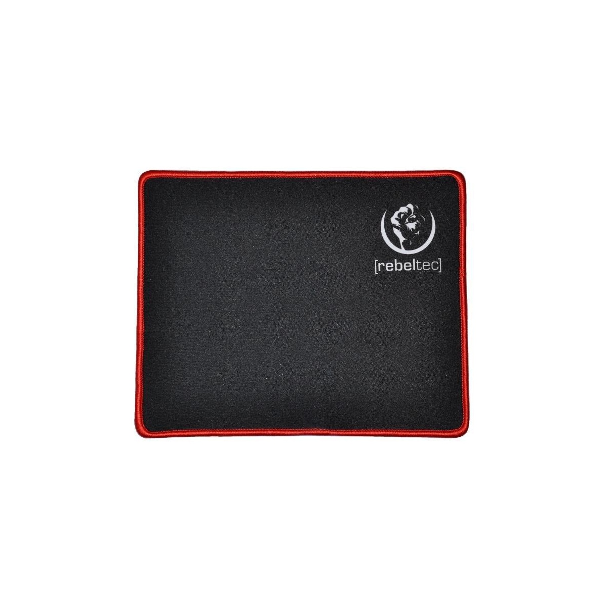 Rebeltec SliderS+, musematte for gaming, svart/rød