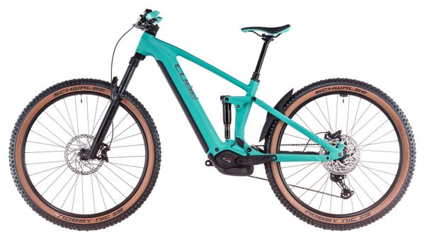VTT Électrique Tout-Suspendu Cube Stereo Hybrid One44 EX 800 Shimano Deore/Deore XT 12V 800 Wh 29'' Bleu Scuba 2025