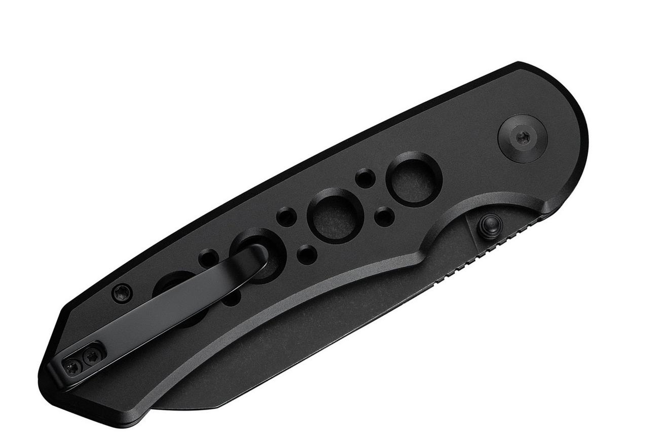 CIVIVI Pragma Prime C24067-1, Black Stonewashed 14C28N, Black Aluminum zakmes