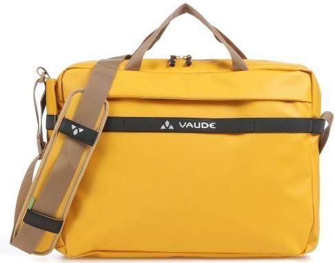 VAUDE - Mineo Commuter Briefcase - Fietsenzak - Donkergeel - Met Laptopvak