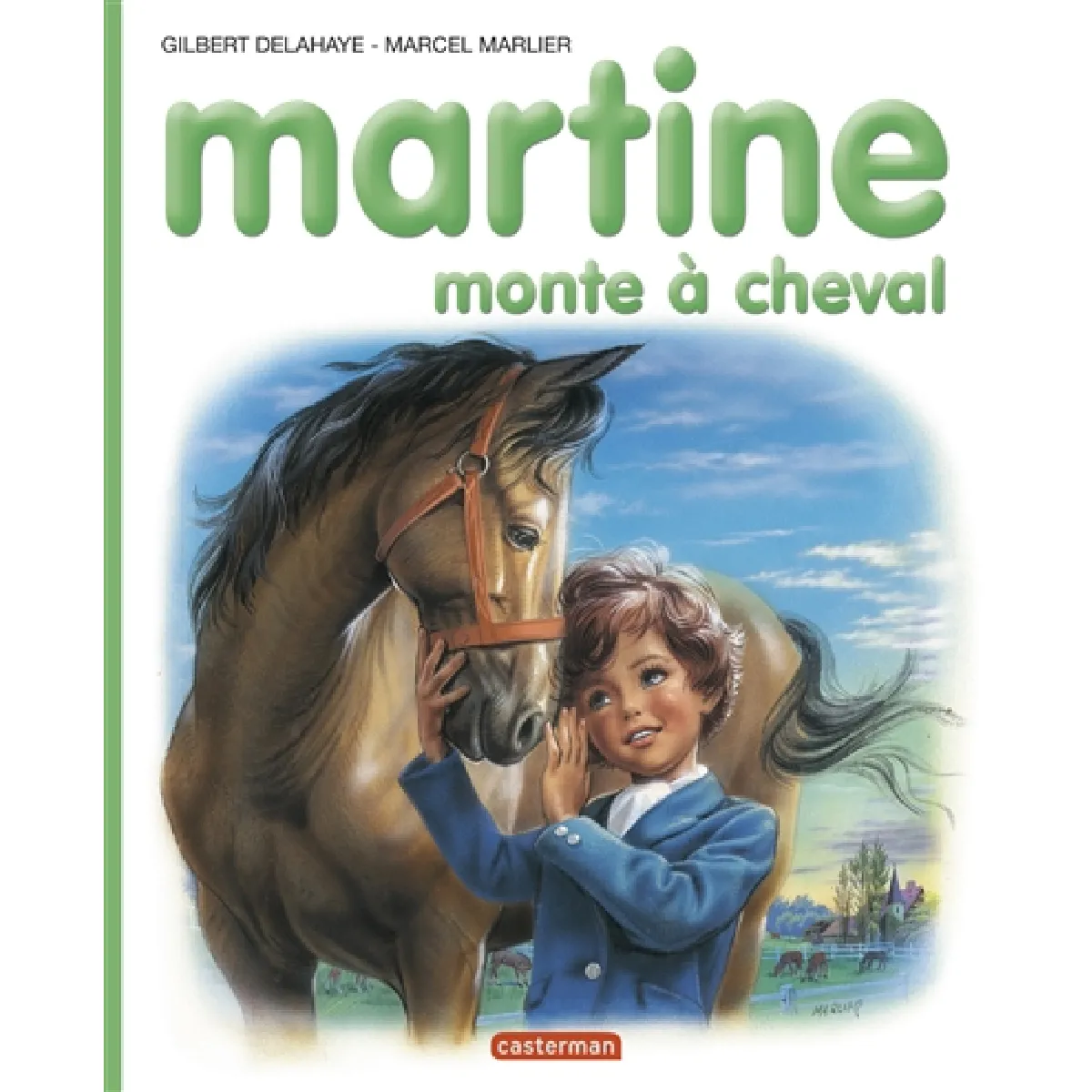 Martine monte à cheval · Occasion