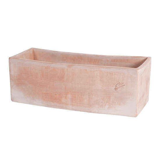 Jardinière contemporaine en terre cuite - 29x14x14cm