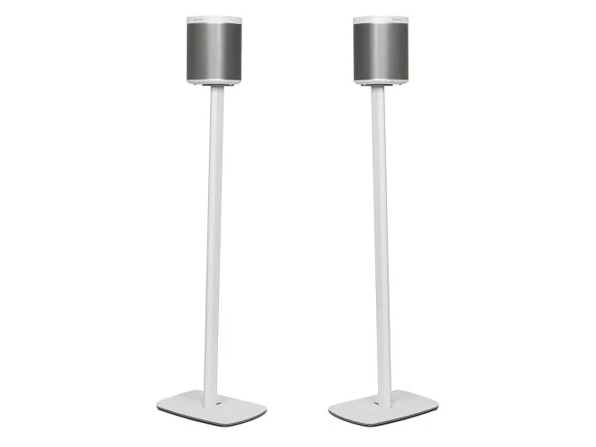 Flexson S1-FSX2 - Stativ - for højttaler(e) - hvid - gulvstående (pakke med 2) - for Sonos One
