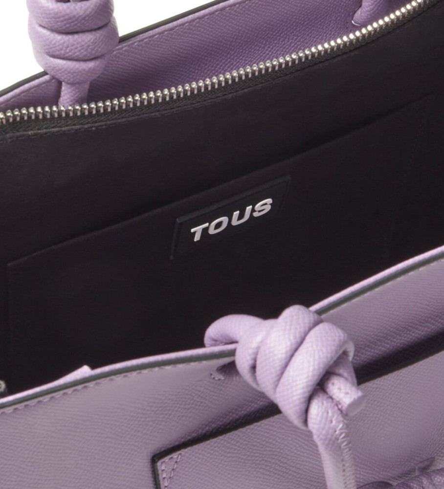 Bolsa Tous Amaya Shopper na cor lilás