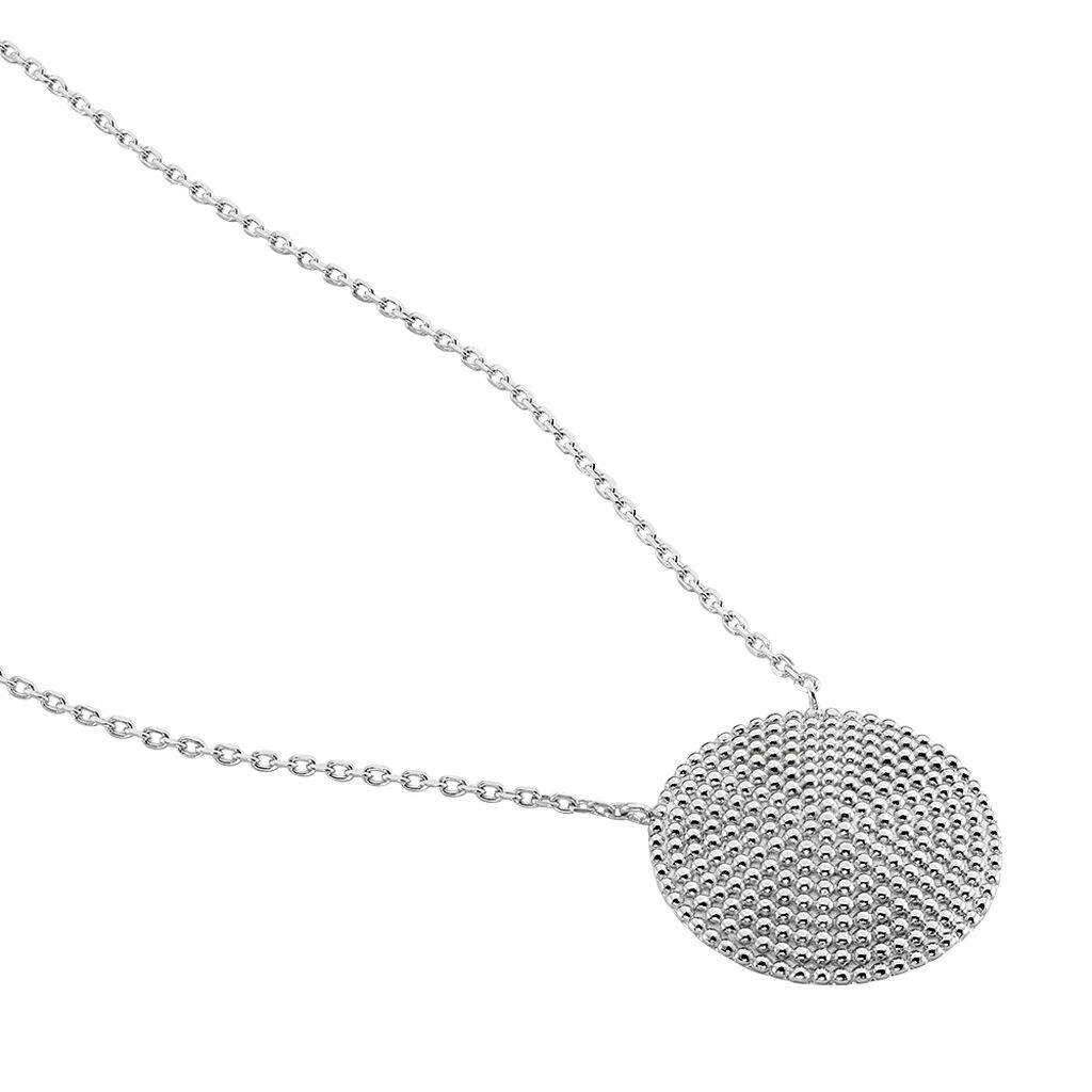 Collier Kylia Argent Blanc