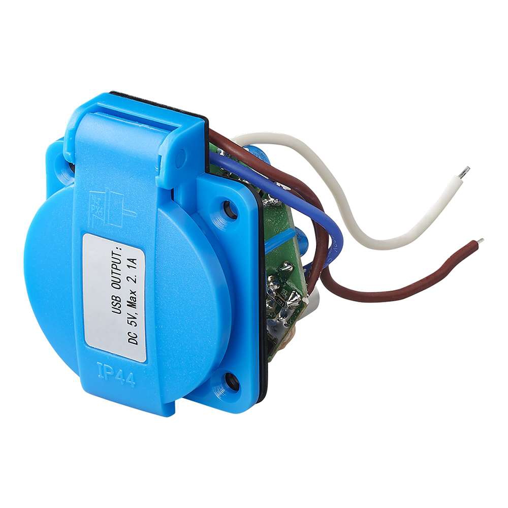 PAT Steckdose mit 2 x USB DC 5V 2100 mA