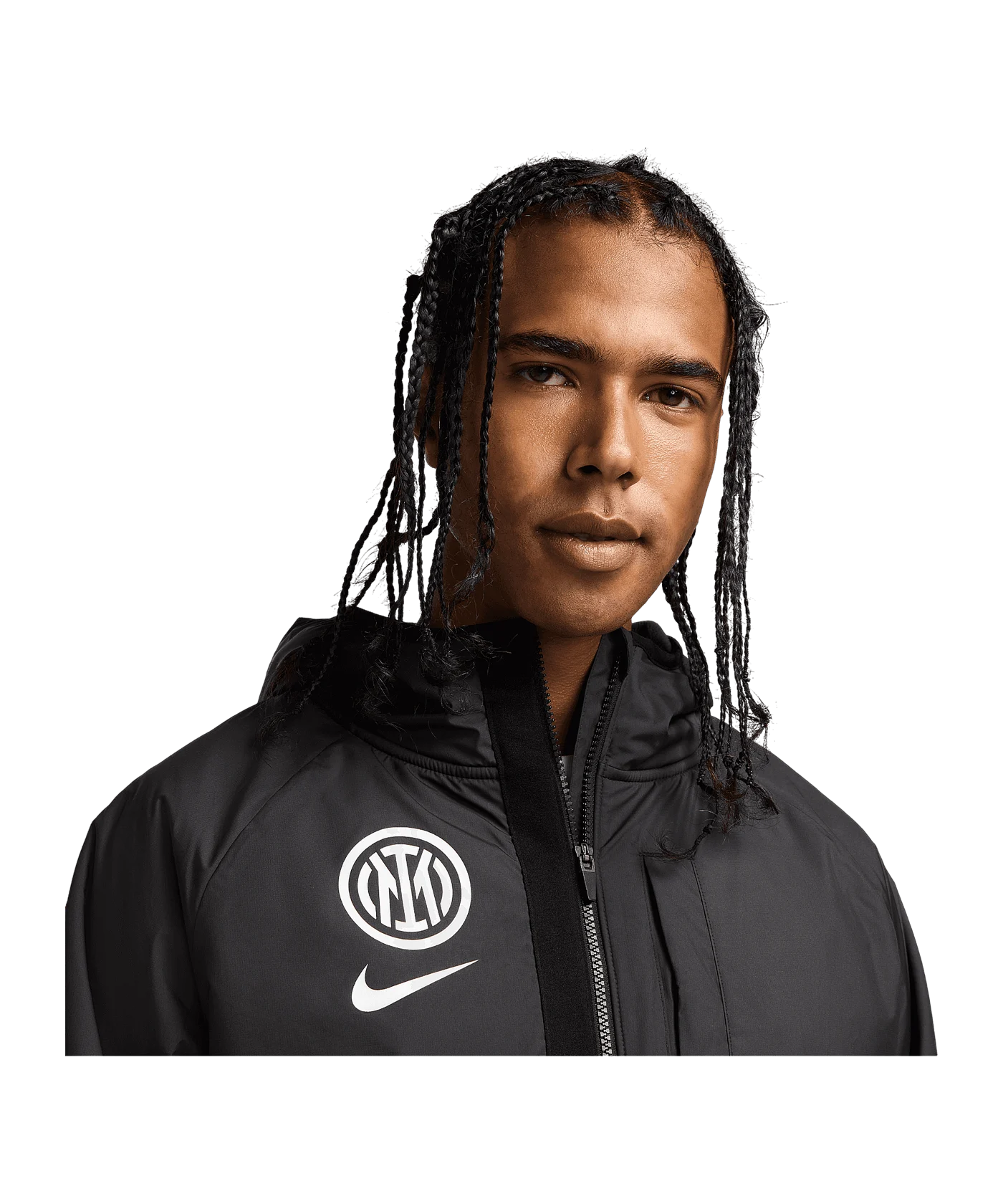 Nike Inter Mailand Winterjacke Schwarz F010