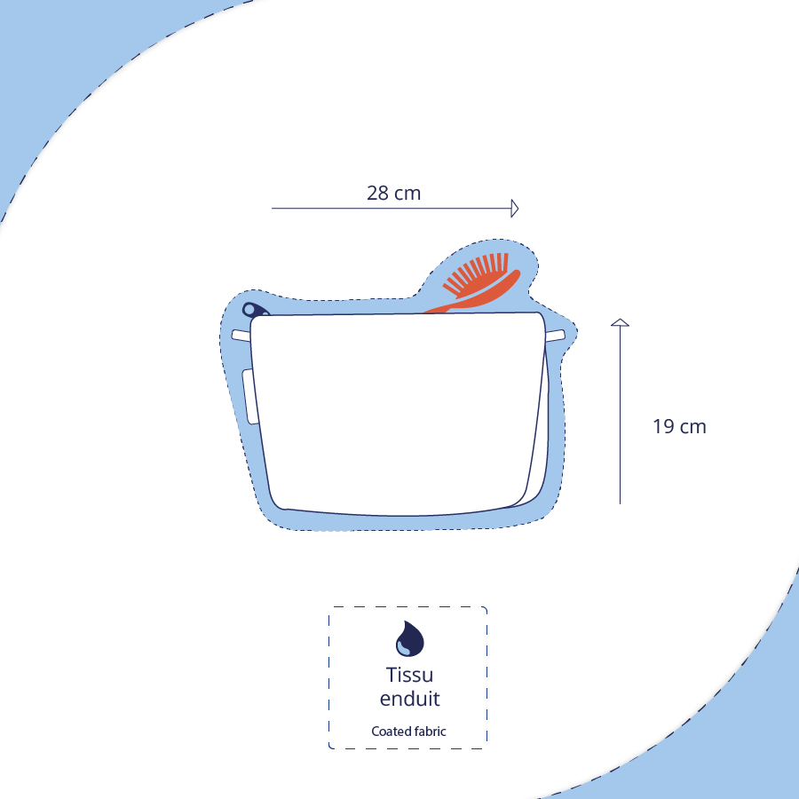 Trousse De Toilette Lin Doré