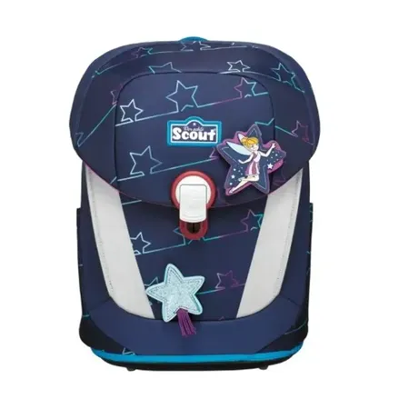 Scout Schulranzen-Set Sunny II Blue Star mit Sporttasche, 4-teilig
