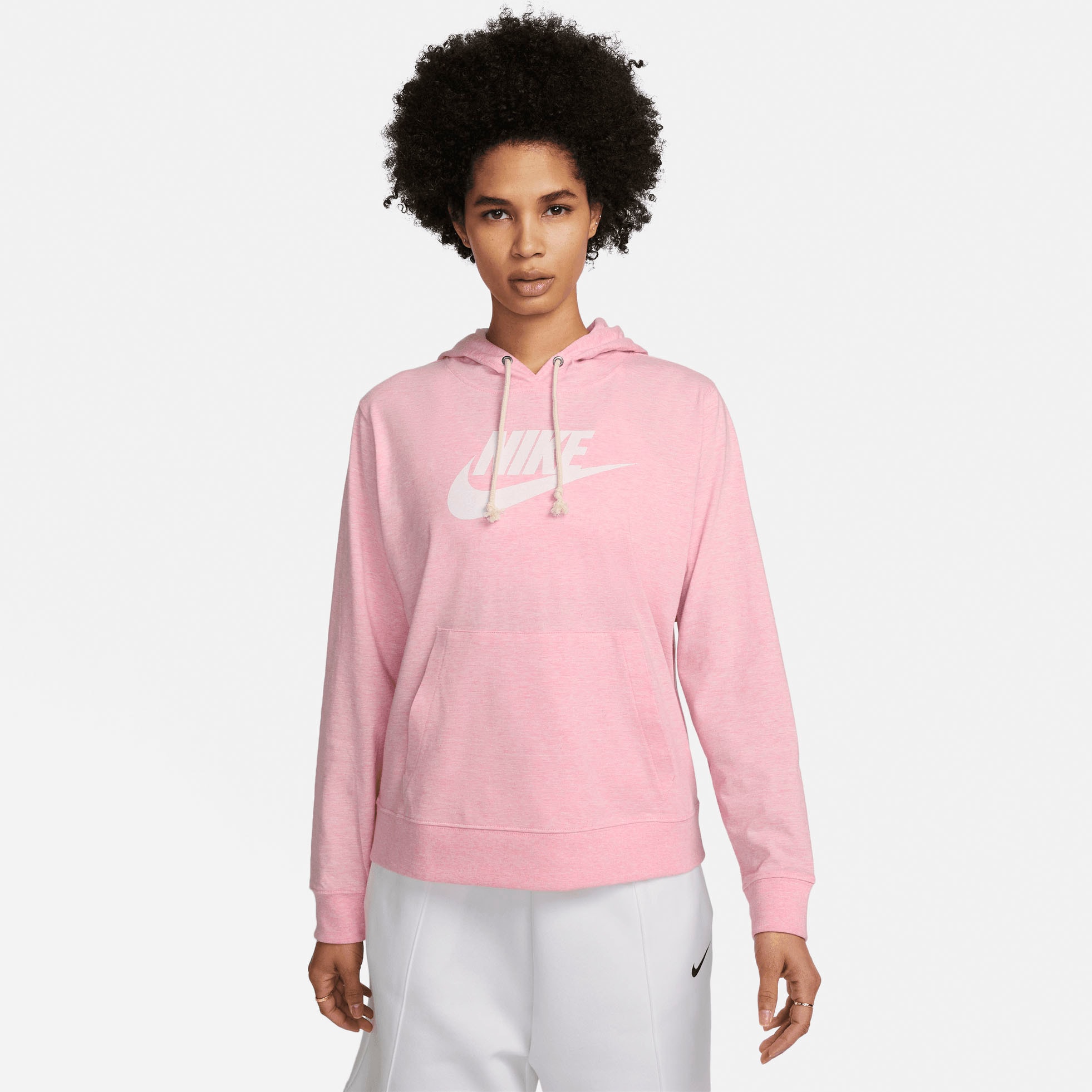 Nike Sportswear Kapuzensweatshirt »GYM VINTAGE WOMENS PULLOVER HOODIE«, Klassischer Damen Kapuzenpullover