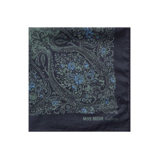 Mos Mosh Gallery Voile Spring Flower Tørklæde, Blue Flower, One size