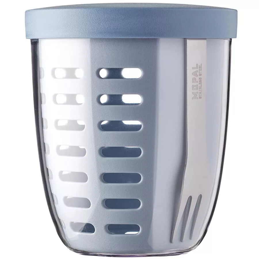 Mepal Fruitpot Ellipse 600 ml hellblau
