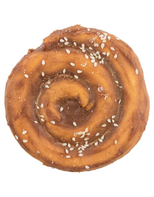 Trixie Denta Fun Chewing Pie - Hondensnacks - Kip Ø 9 cm 70 g