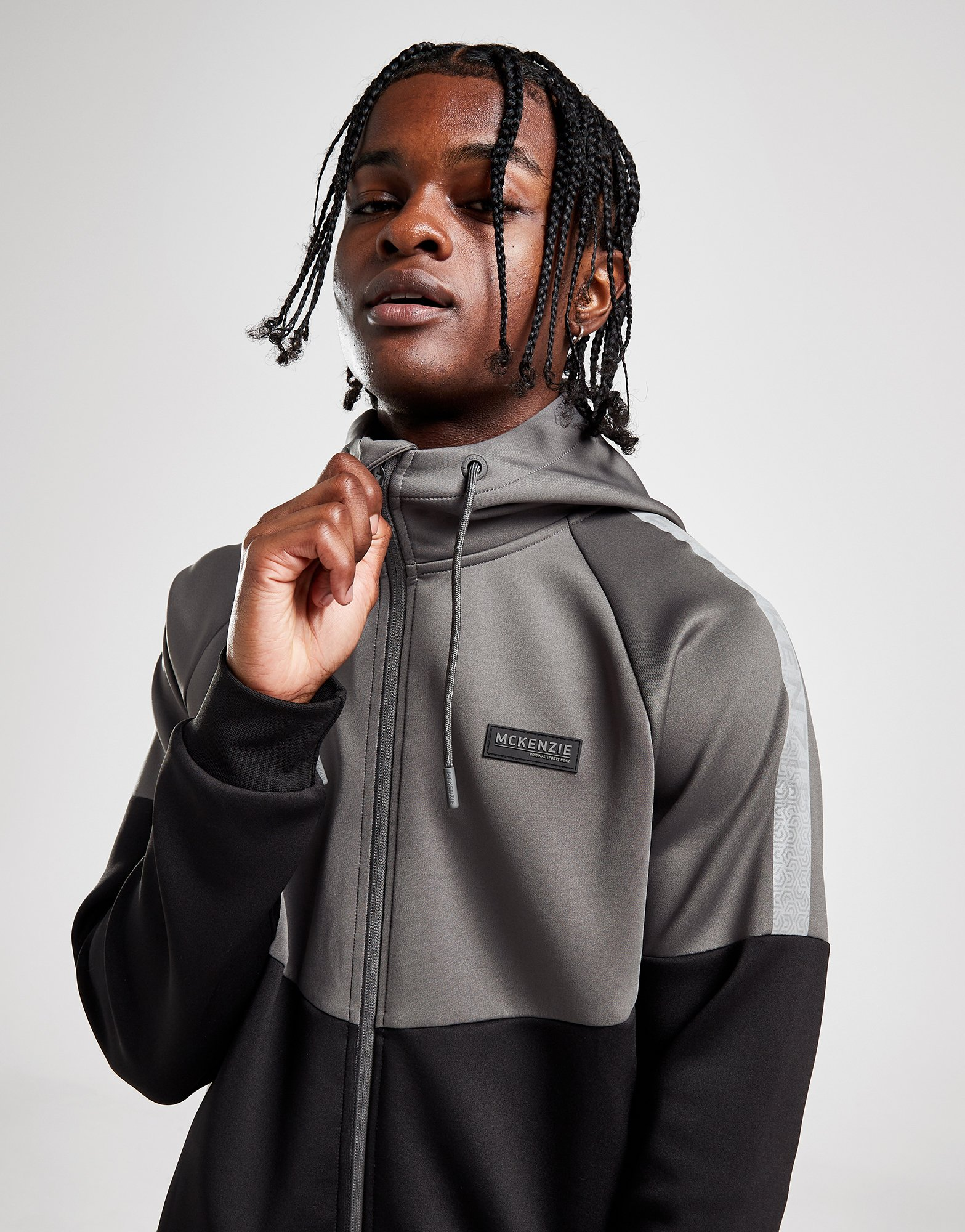 McKenzie Sweat à Capuche Zippé Haze Homme