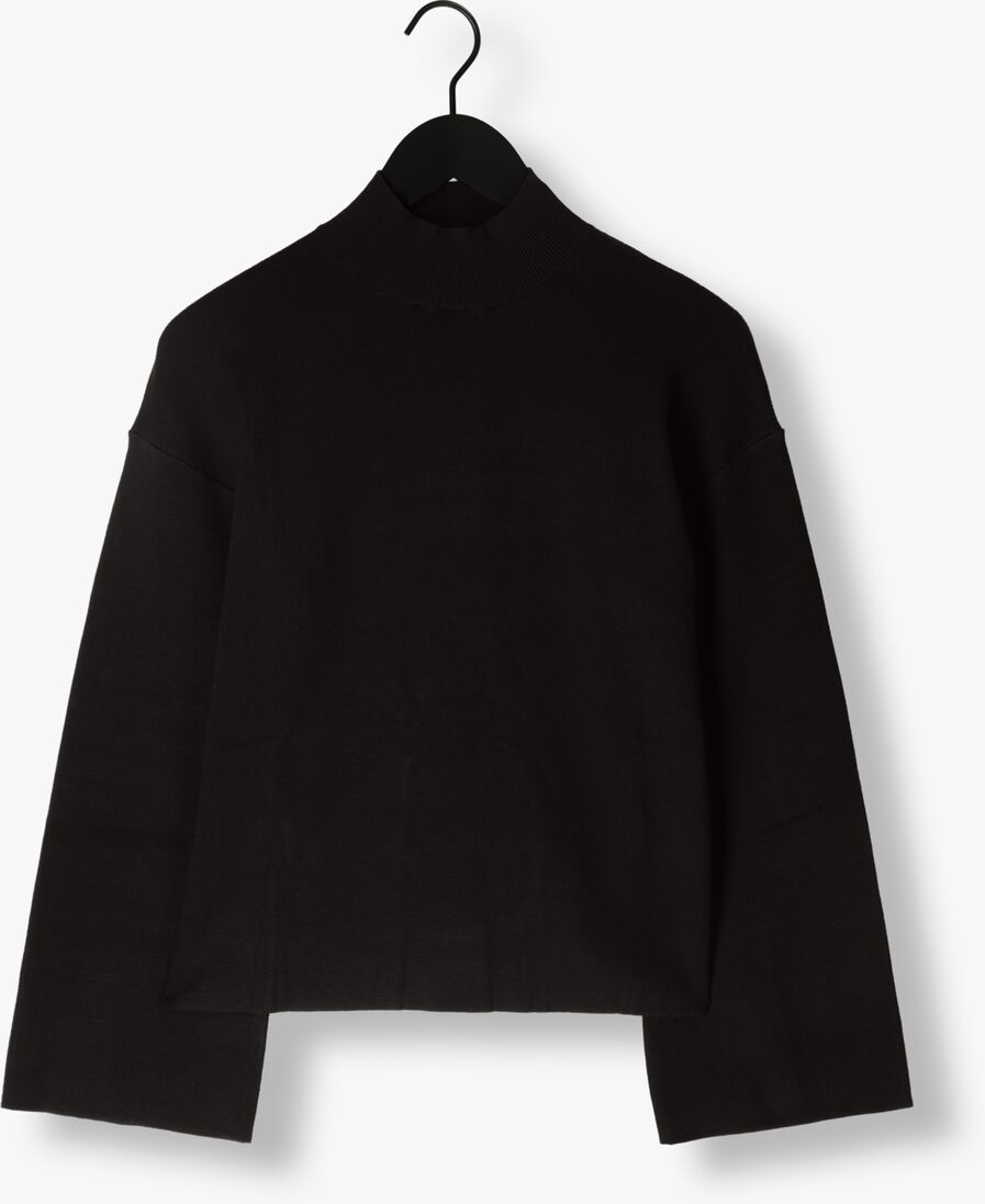 MY ESSENTIAL WARDROBE zwarte my essential wardrobe top blossommw knit blouse