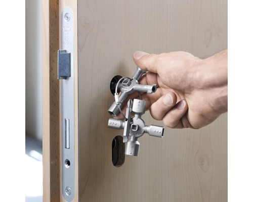Knipex Twin Key schakelkastsleutel