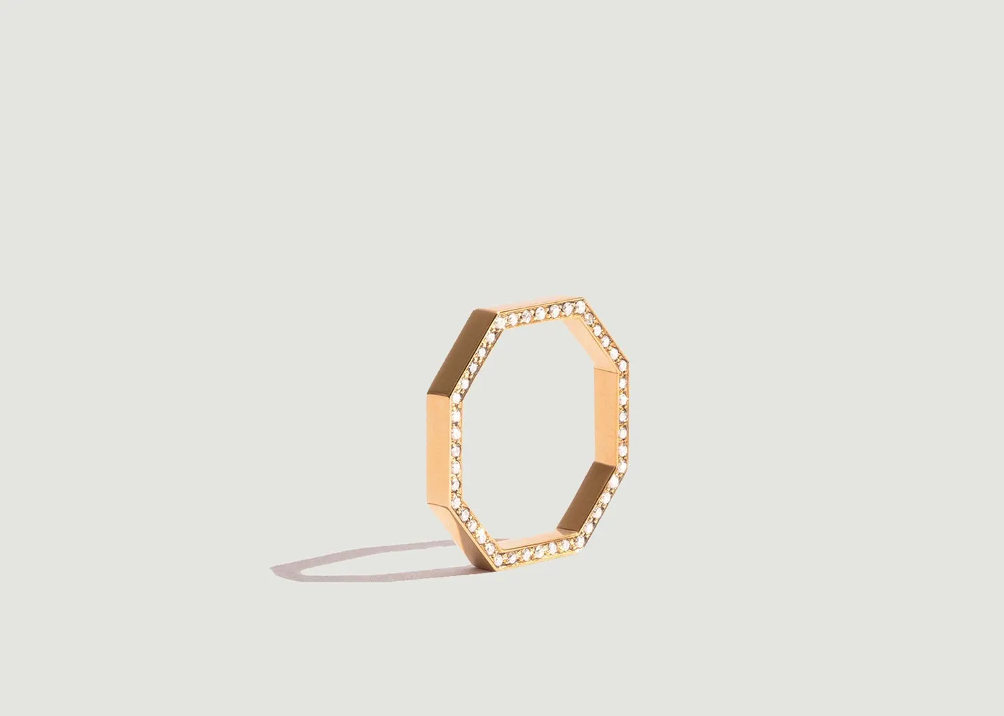 Bague Octogone Diamant 3 JEM