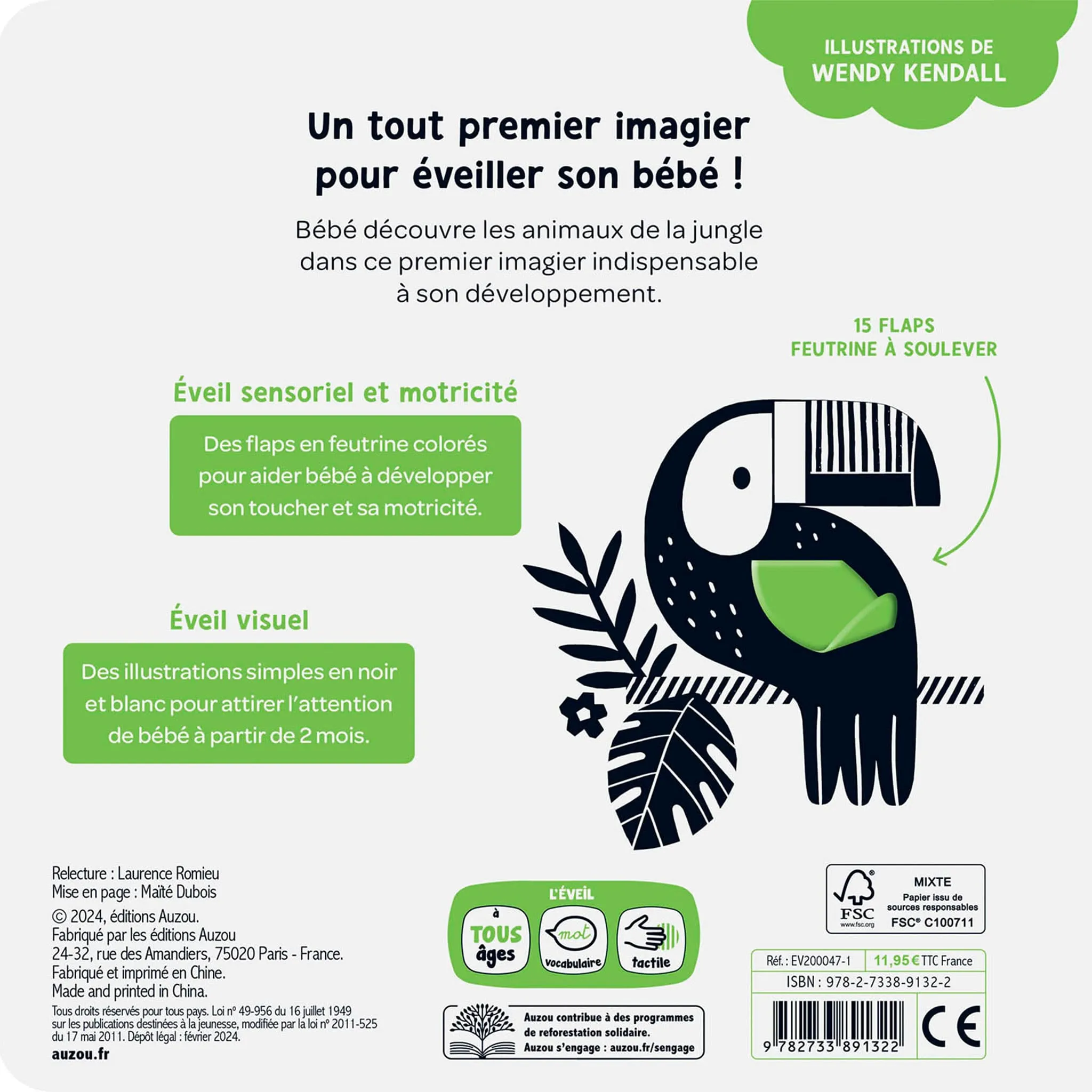 Auzou Les Animaux De La Jungle