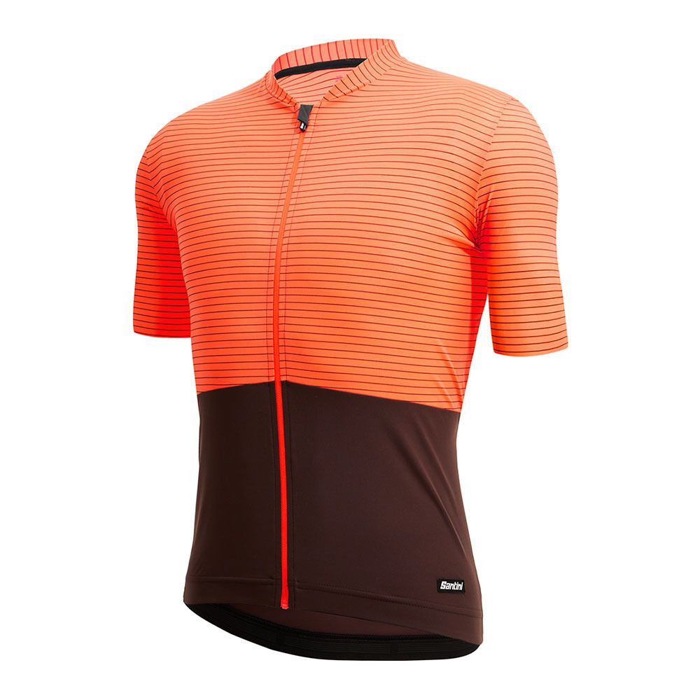 Santini COLORE RIGA - Maillot Homme orange