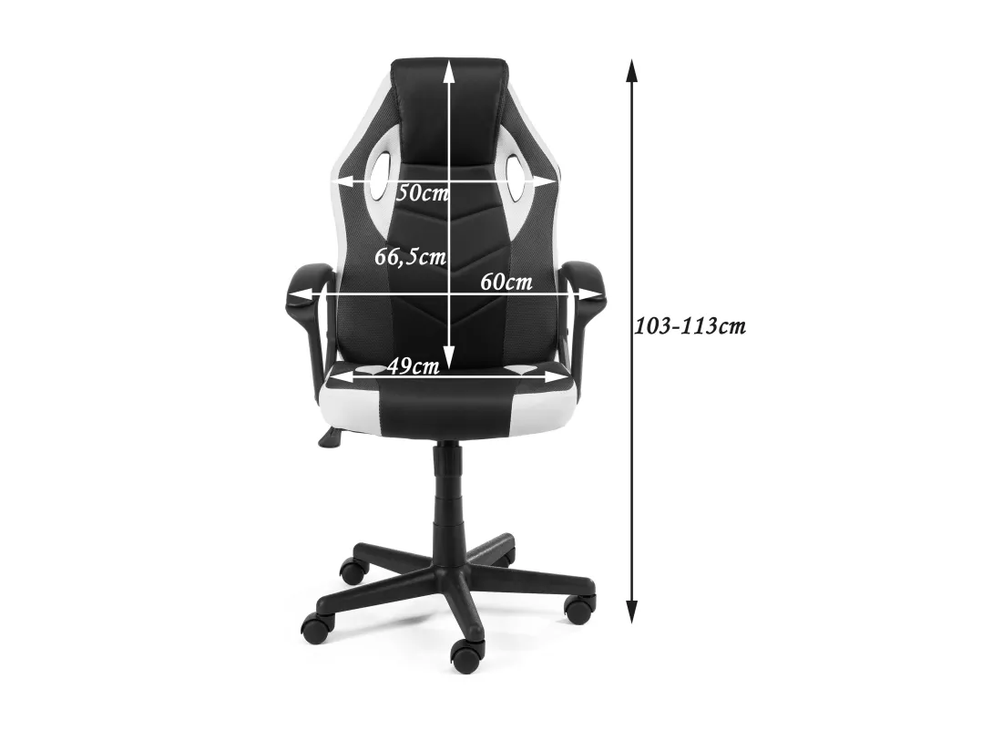 Fauteuil des jeux AKORD FG19 Noir et Orange