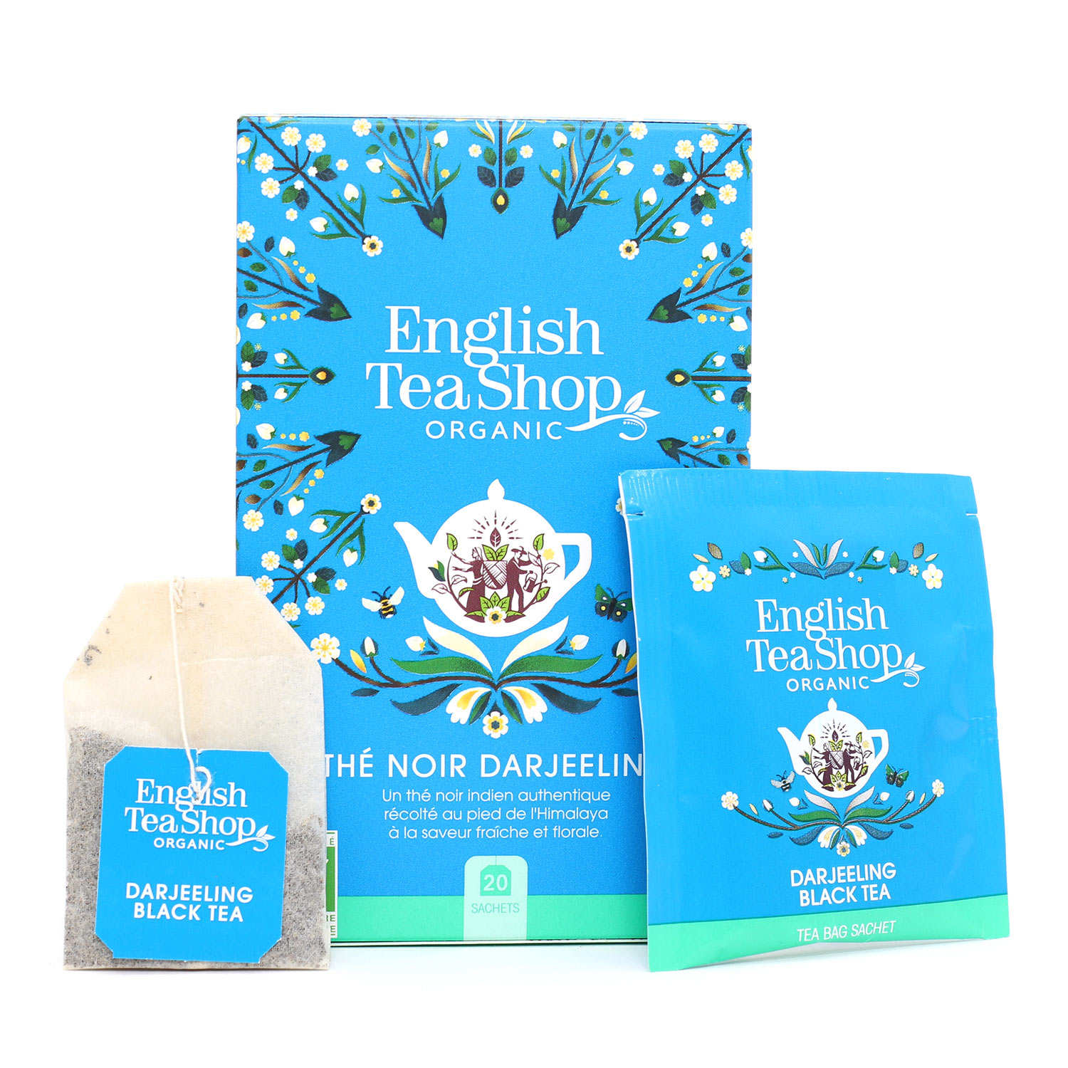 Thé Darjeeling bio en sachets