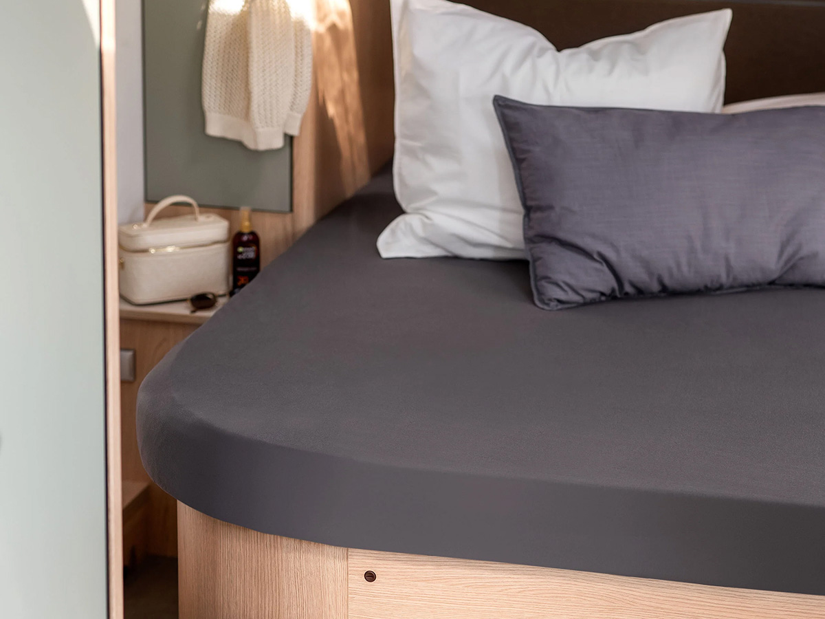 Walra Multifit Queensbed hoeslaken - Anthracite