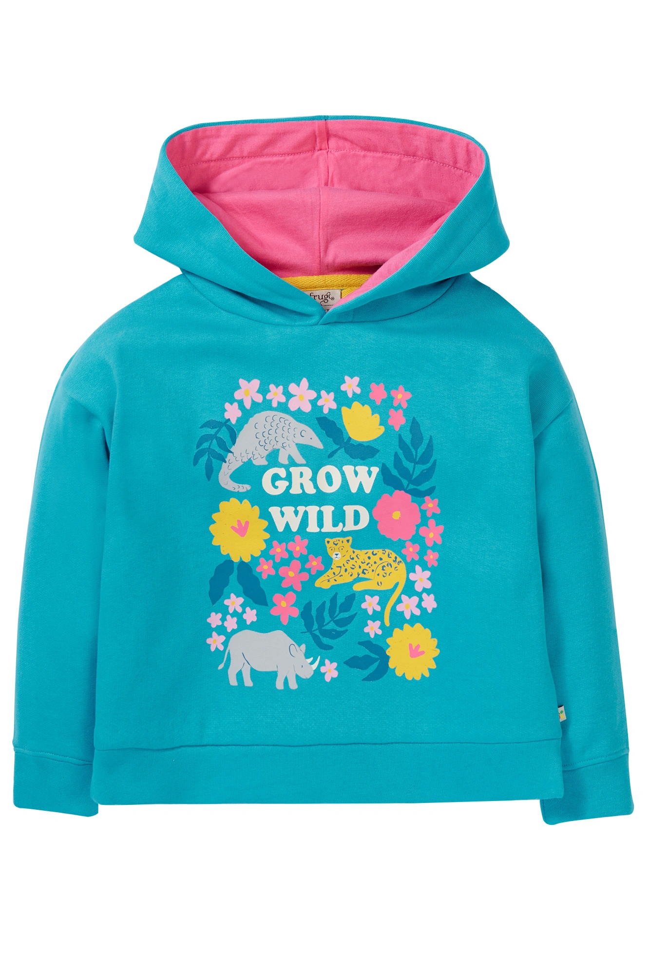 Kapuzen-Sweatshirt GROW WILD in ocean