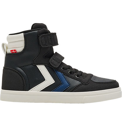 Hummel Stiefel - Slimmer Stadil Leather High Jr - Schwarz/Blau