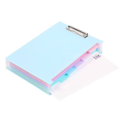 Viquel Rainbow Pastel - trieur à soufflet - pour A4 - à onglets - disponible en différents coloris