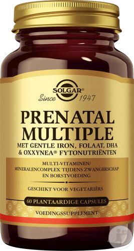 Solgar Prenatal Nutrients Multivitamines Pour Femmes Enceintes 60 Gélules