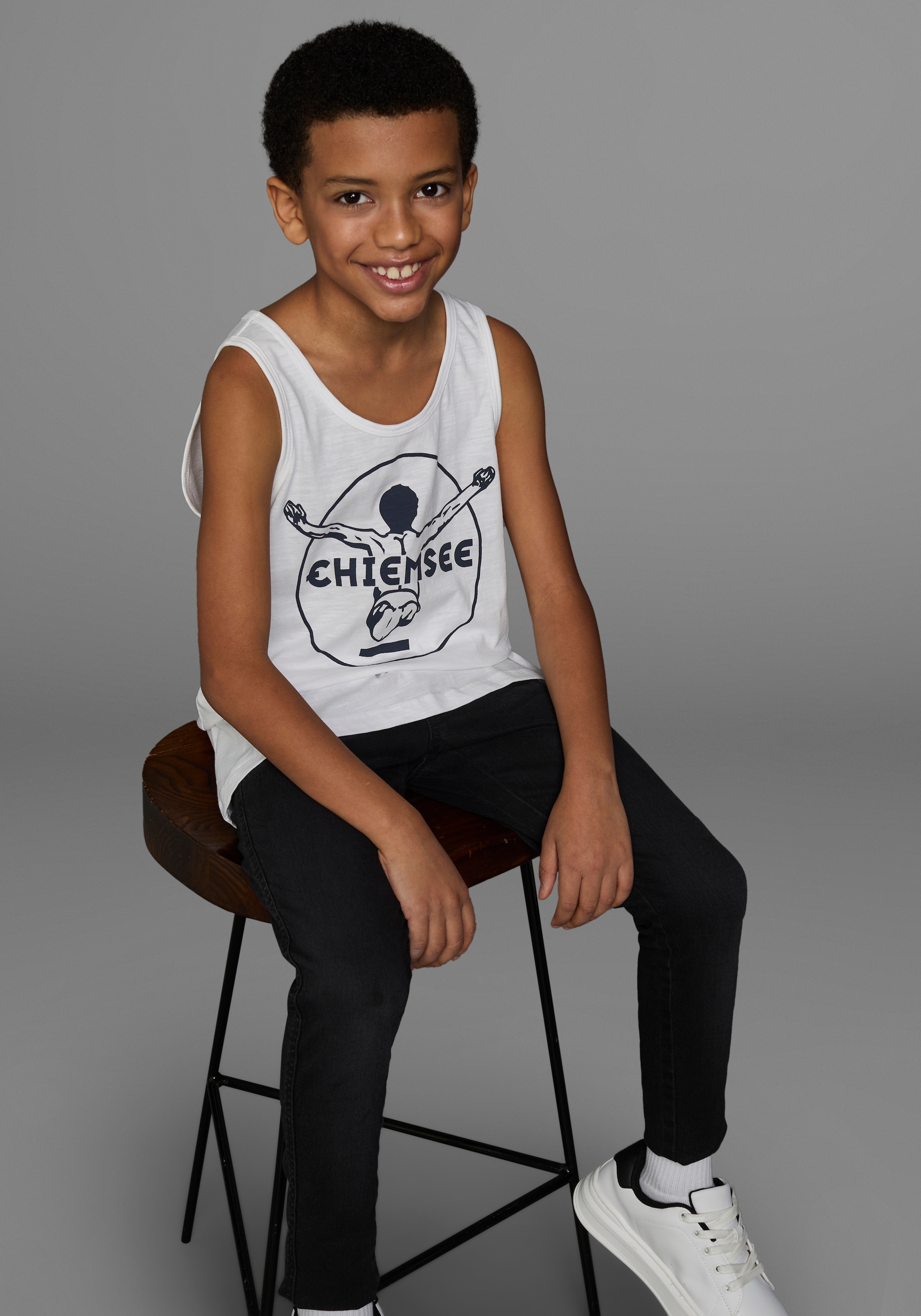 Chiemsee Tanktop »BASIC«, mit Logo-Druck in Kontrast