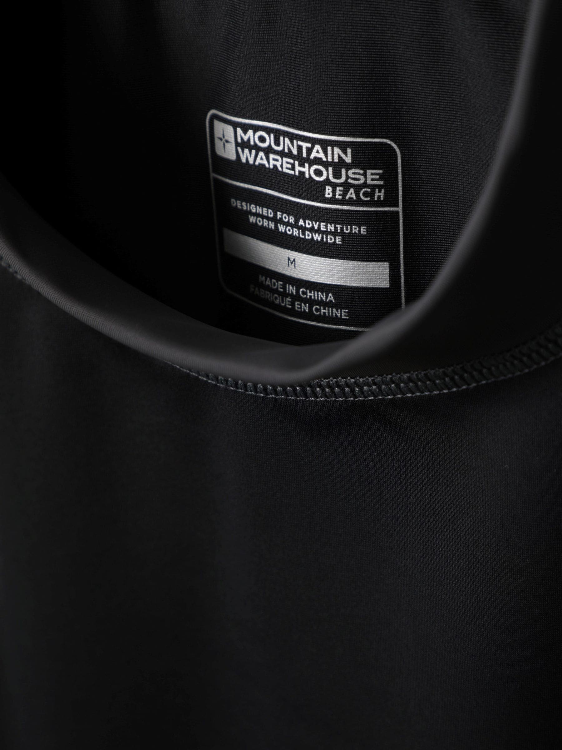 Zwart - Mountain Warehouse - UV surfhemd voor heren