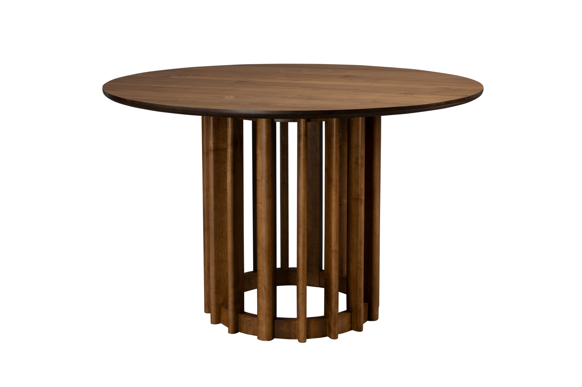 Eettafel Barlet rond 120 cm walnoot