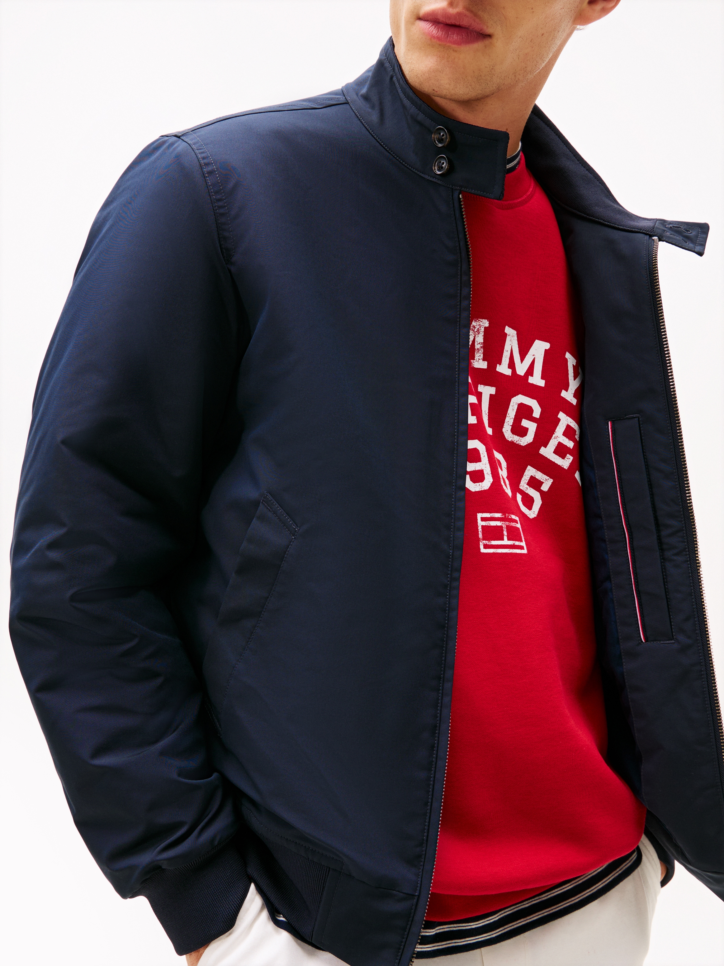 Tommy Hilfiger Blouson »HARRINGTON JACKET« mit Seitentaschen