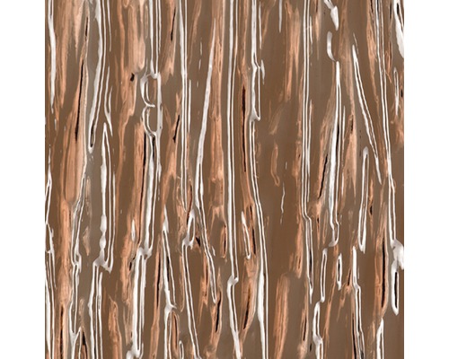 Acrylglasplaat 6x950x1900 mm, grove bronzen schors