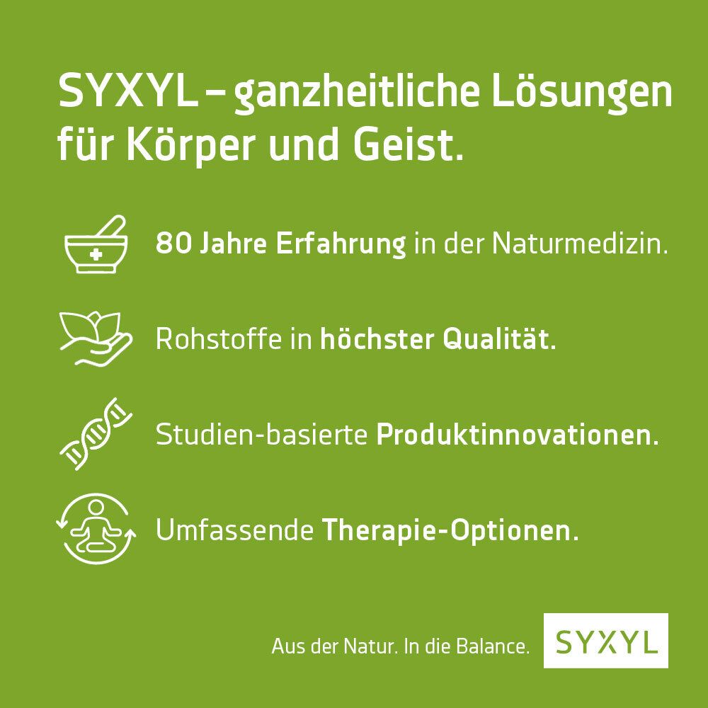 SYXYL PROBIO-CULT® RELAX N unterstützt Körper und Geist!