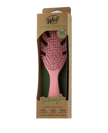 Wet Brush Go Green Detangler Pink 1-Stück