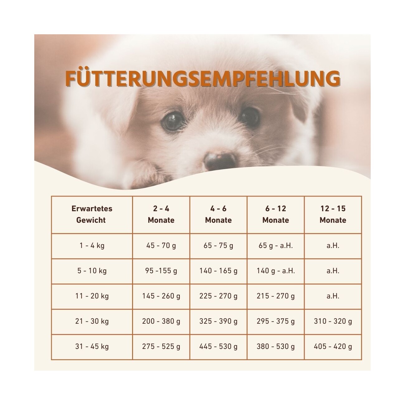 Wildfang ® Junior Trockenfutter mit Huhn 6 kg