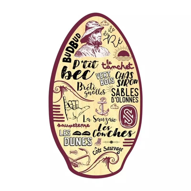 Skimboard WOOD Vendee 41