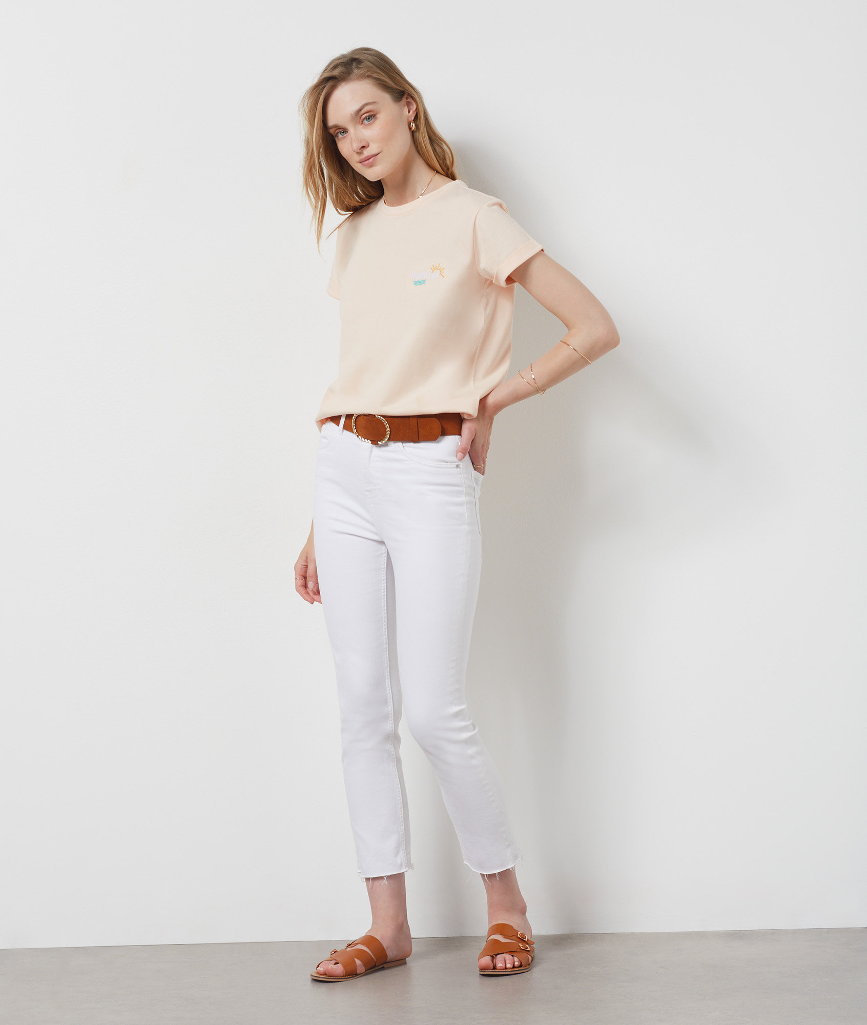 T-shirt manches courtes 100% coton