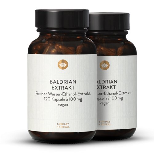 Sunday Natural Products  Baldrian ExtraktKapseln
