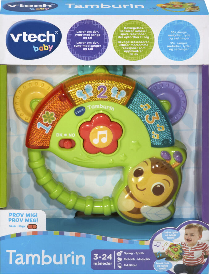 V tech Vtech Shaking Sounds Tamb