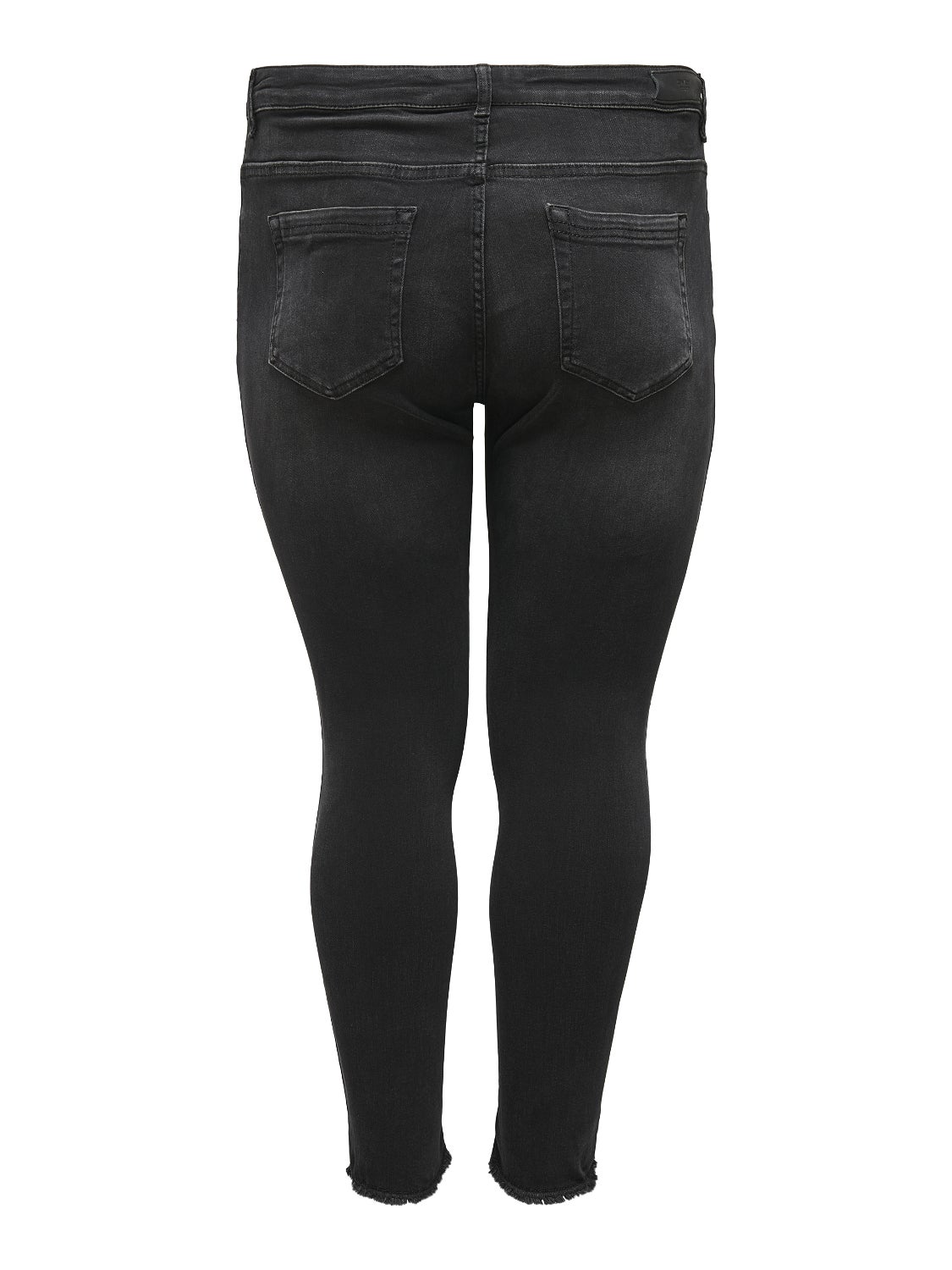 CARWILLY Mittlere Taille Skinny Fit Jeans Black