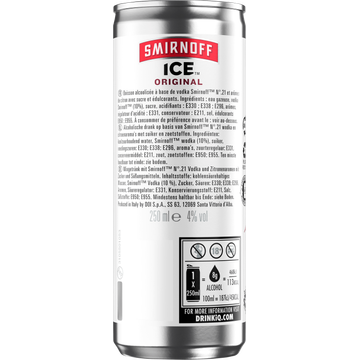 Smirnoff Ice Original Crisp Citrus 250 ml