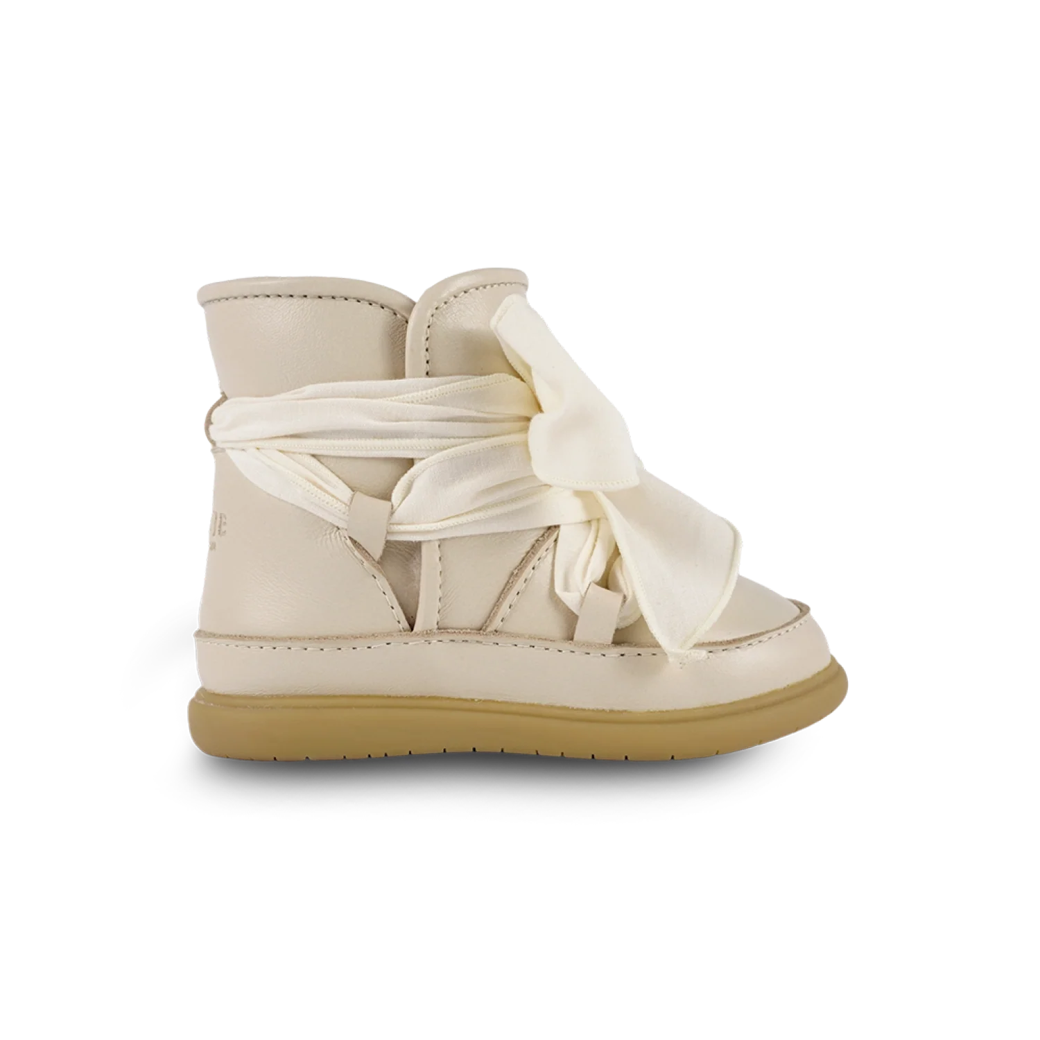 Maudi Shoes | Cream Leather